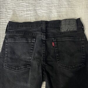 Levi's 510 Black Slim Fit Jeans size 29/30